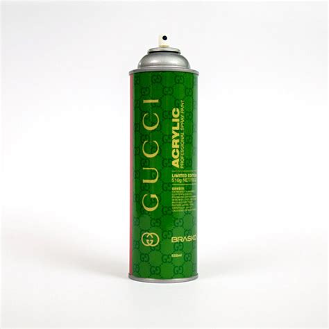 sprat painted gucci art|BRANDALISM LIMITED EDITION GUCCI SPRAY PAINT CAN.